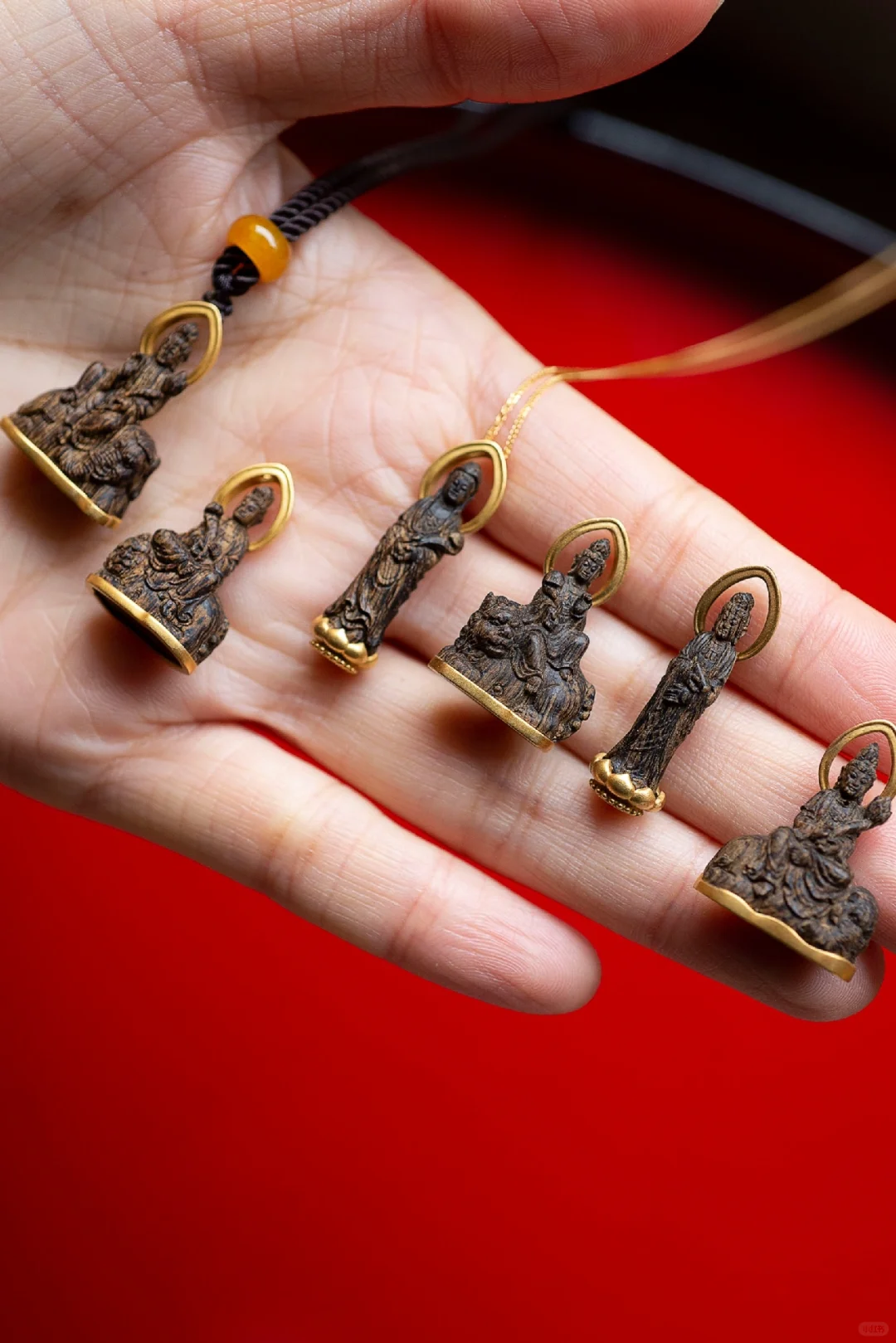 精品沉香观音随身佛，集合照啦❗️❗️❗️小而精