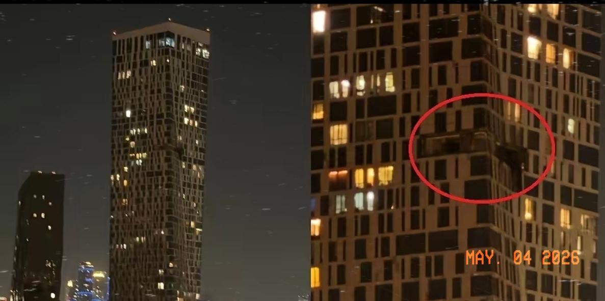 突发：乌克兰无人机袭击莫斯科摩天大楼！
 一架无人机击中了俄罗斯首都商业区不远处