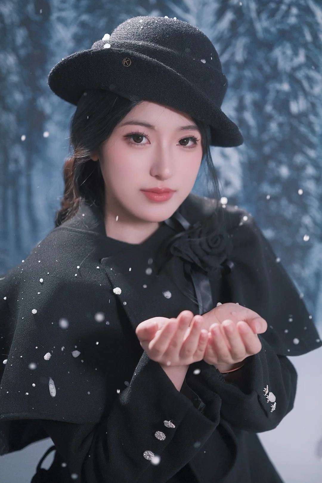 刘浩存《悬崖之上》仿拍