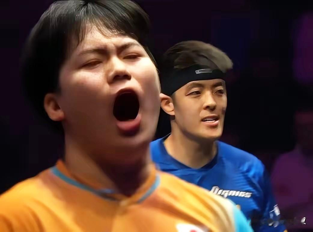 张本智和在成都混团前，又开始大放厥词了。
他说:
松岛辉空在蒙特利埃拿到了亚军，