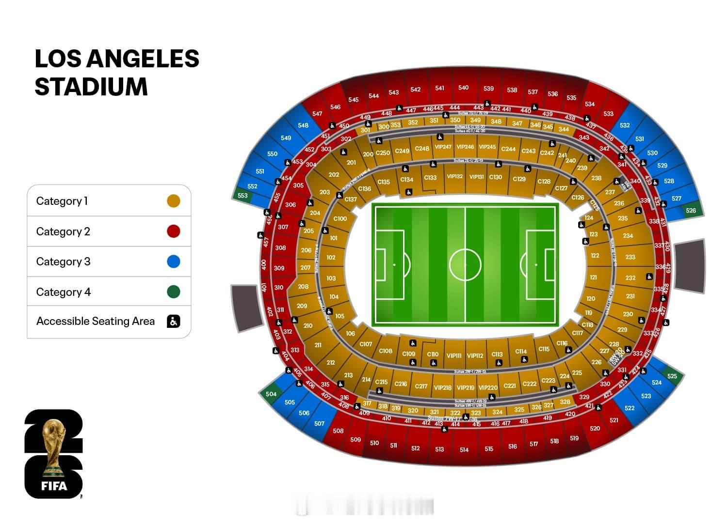 球迷指责国际足联在世界杯门票销售中提供“误导性”座位图。世界杯购票者指责国际足联