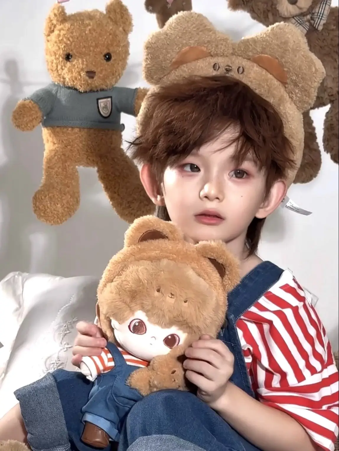 啊啊拍到可爱小手办了🐻！bangbang真的好可爱啊！！