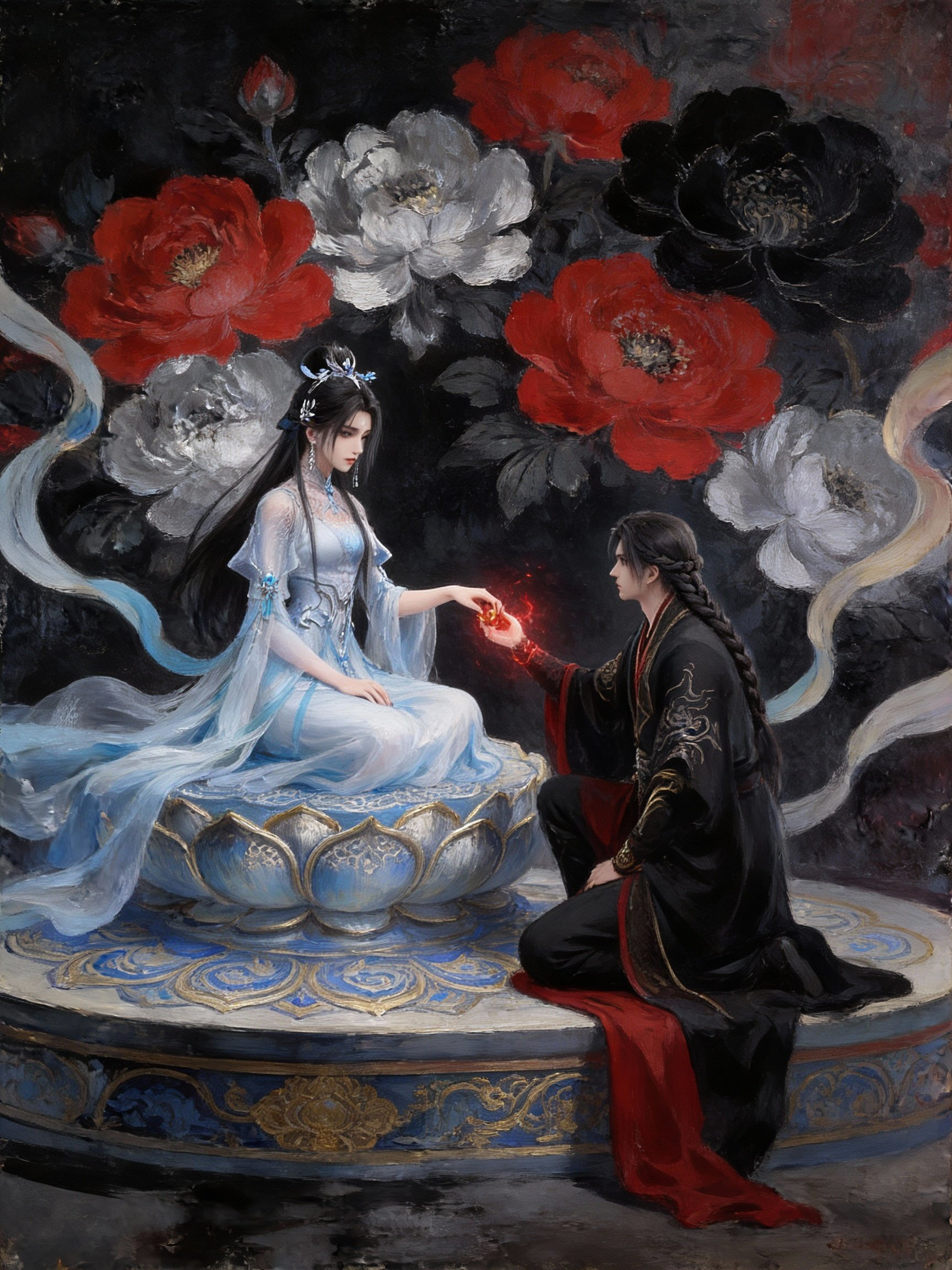 诛仙动画[超话]诛仙动画二创征集丨金秋产粮节 • *❤️‍🩹°˖ ⌯🪭 青云