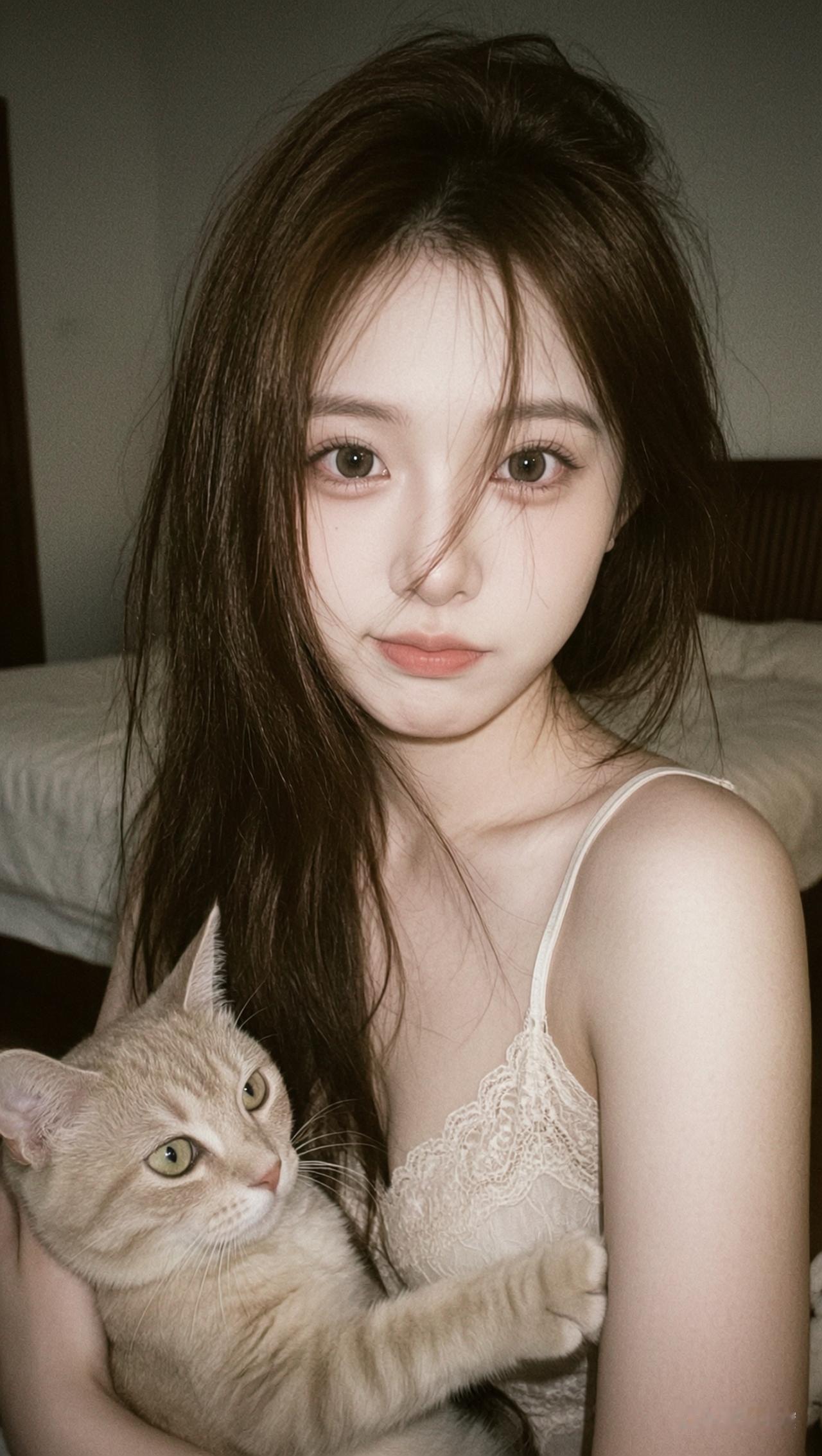 “慵懒午后，与猫咪的温馨时光”🌿🐱💤