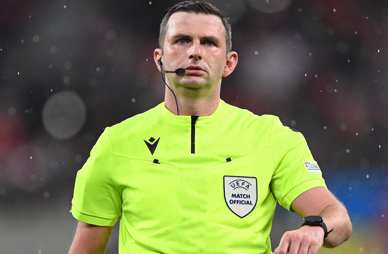 奥利弗将担任皇家马德里vs拜仁慕尼黑首回合欧冠比赛的主裁。 