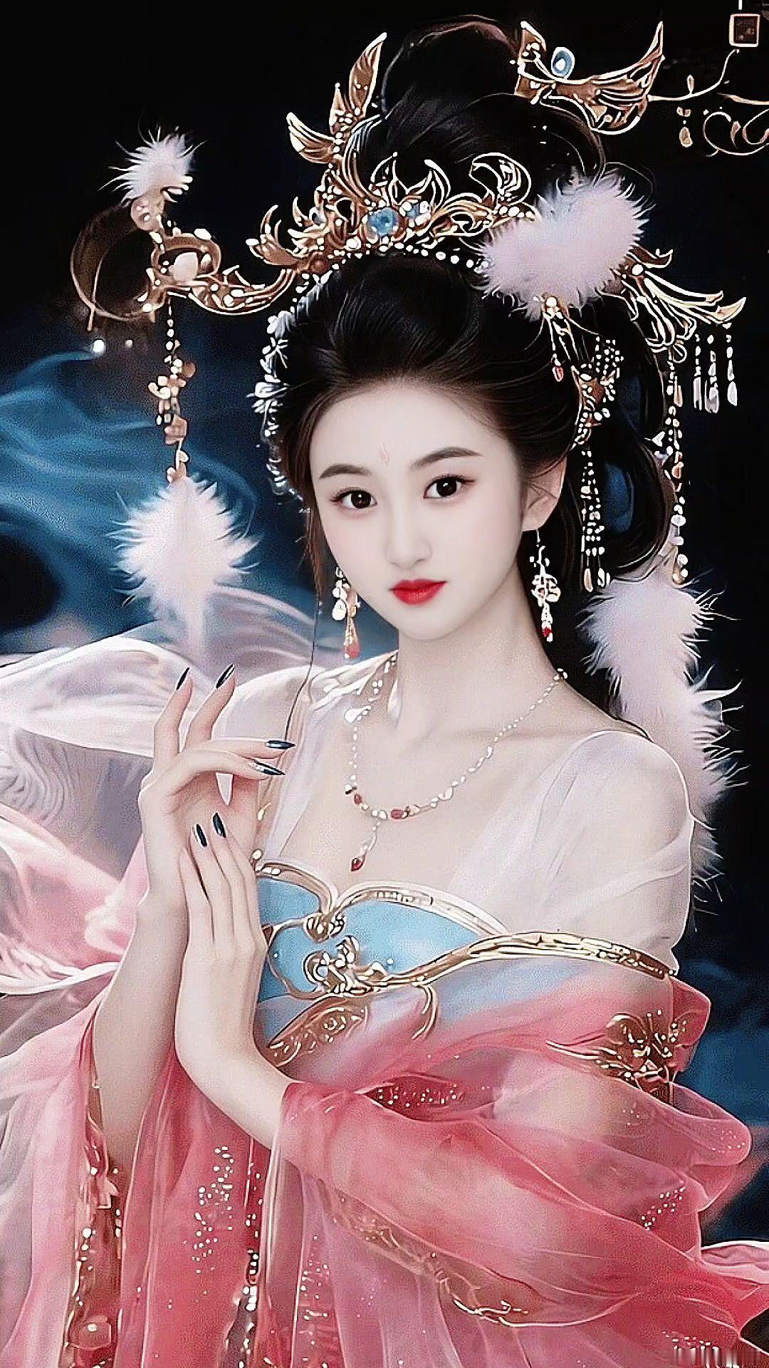 古风妆容有多美 盛世颜古风妆造 国风仙韵入人心 古风美人 仙气飘飘