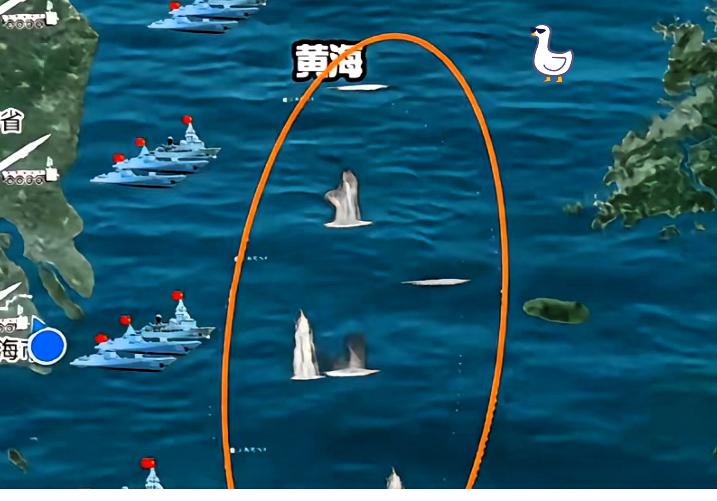 8天超长时段的黄海实弹军演，
换谁不得收敛锋芒？
可日本偏不，反倒高调炫耀“自信