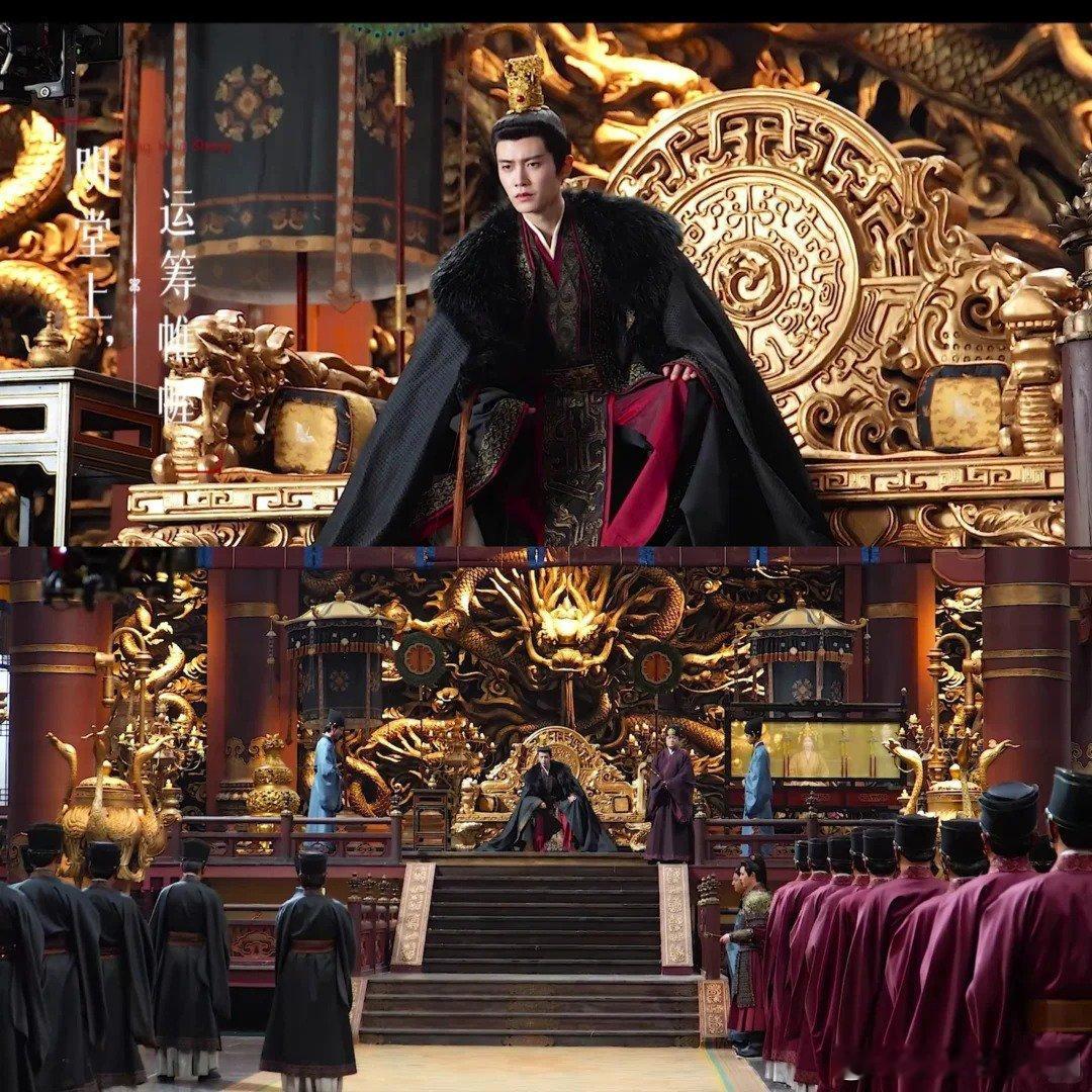 《凤凰台上》萧焕超带感！心机深沉，为权力假意让权骗娶苍苍，帝王气场拉满，比李俶更