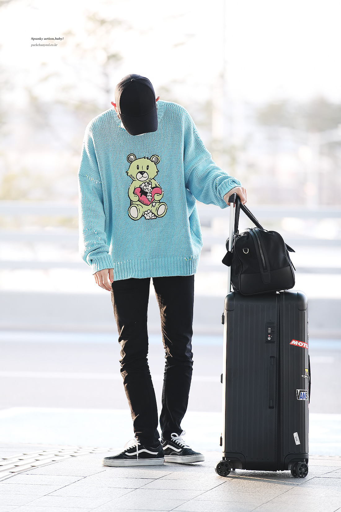 #朴灿烈# 190407 仁川 - 巴黎 ​​​