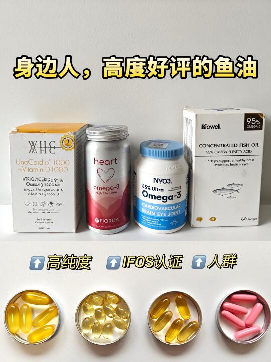 身边人，高度好评的鱼油