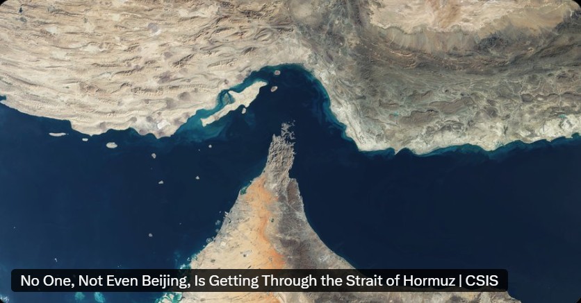 真是意料之外。昨天在某印度媒体露面的伊朗副外长撒谎了。他说德黑兰没有封锁霍尔木兹