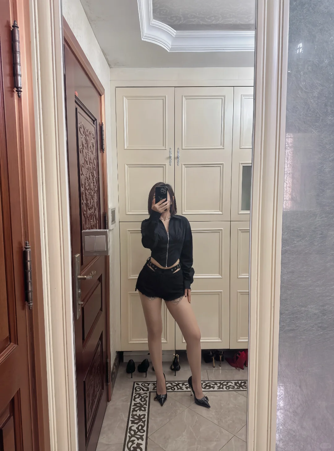 穿搭分享！👩‍🦰💄👠