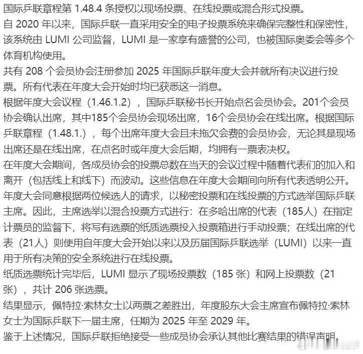 热点解读国际乒联回应16个协会投出21张票 原谅我的才疏学浅，以我的能力，恐怕解