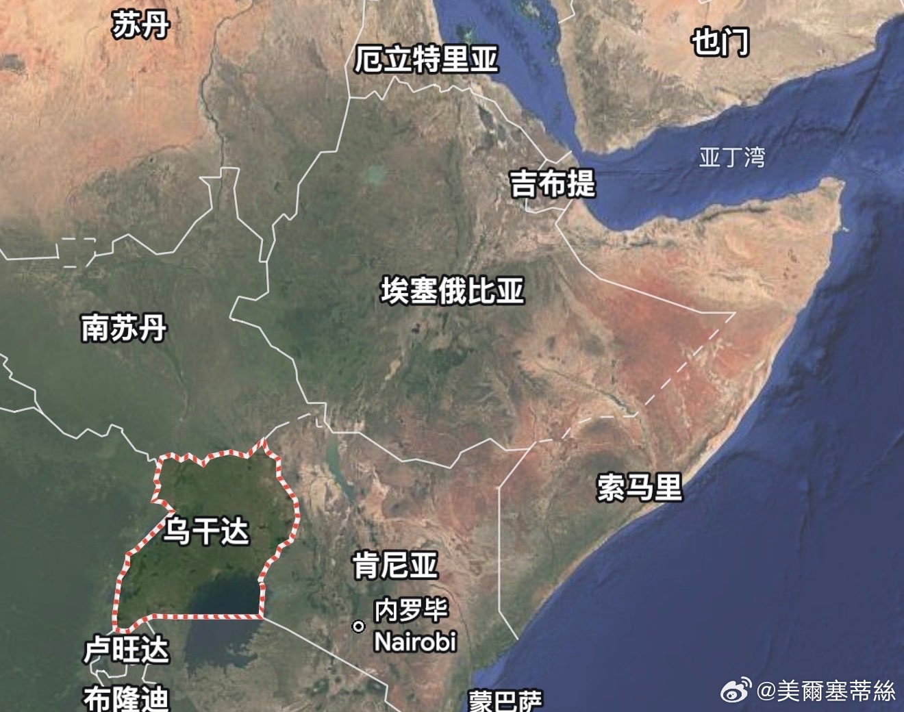 烏干達軍方首腦穆胡齊·凱內魯加巴在X上說，如果以色列需要帮助，只要以色列开口，烏