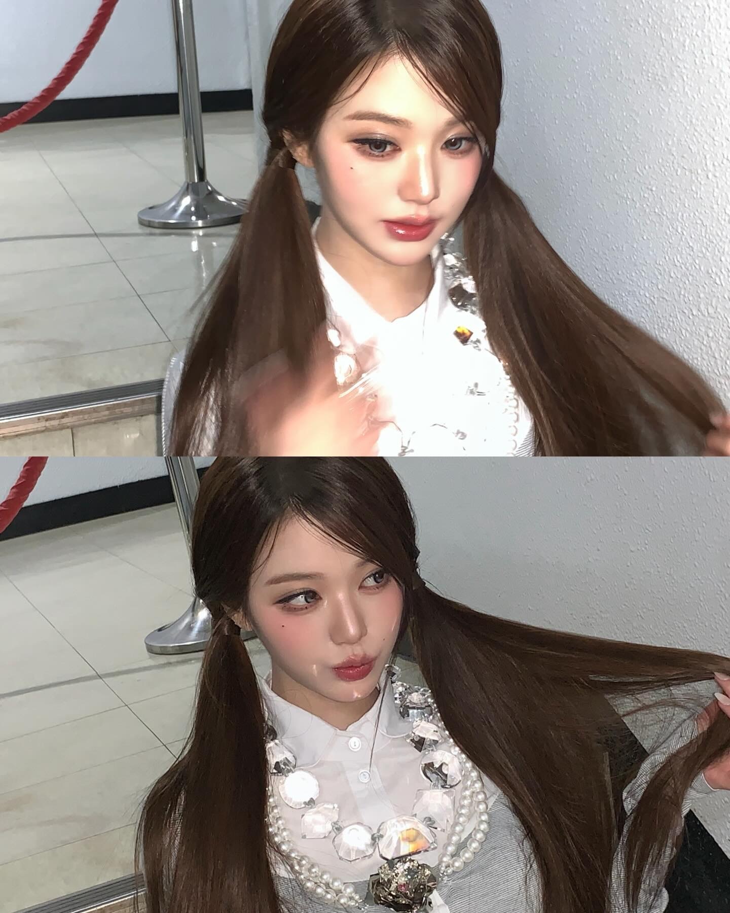 妆容 美瞳张元英 