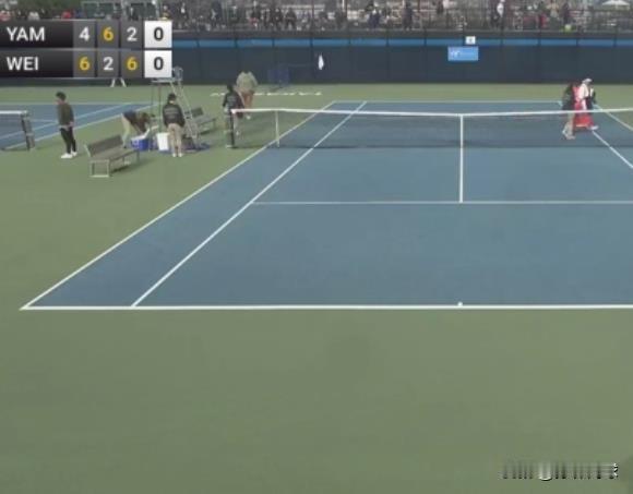 W100高崎
2号种子韦思佳64,26,62山口芽生
晋级八强。
下轮对手斋藤笑