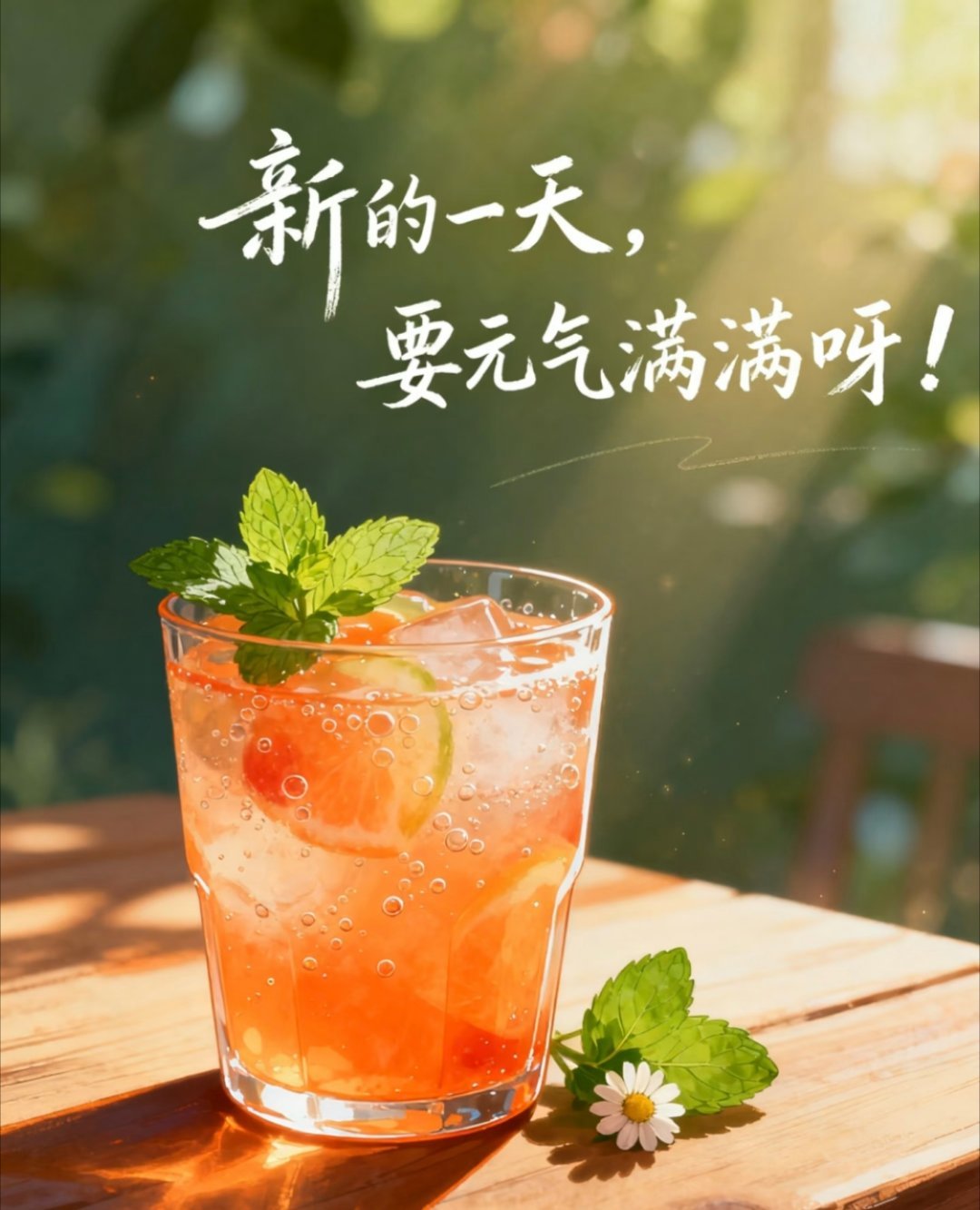 无论顺流还是逆流，都按自己的节奏，用心生活，努力向上，不骄不躁，清醒自知且富足。