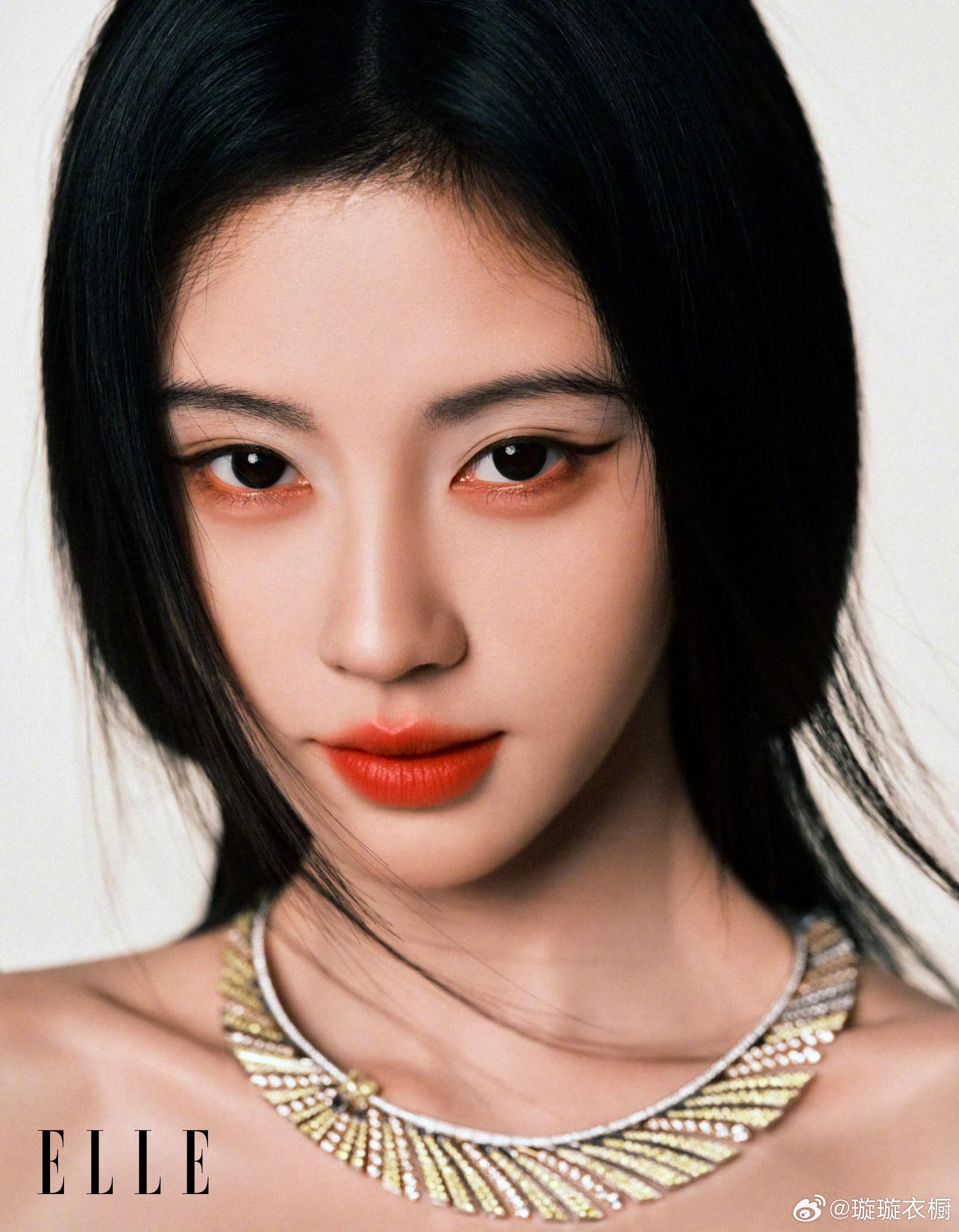 ELLE连发15条鞠婧祎 鞠婧祎ELLE四月刊正片惊艳亮相！一颦一笑间尽显中式美