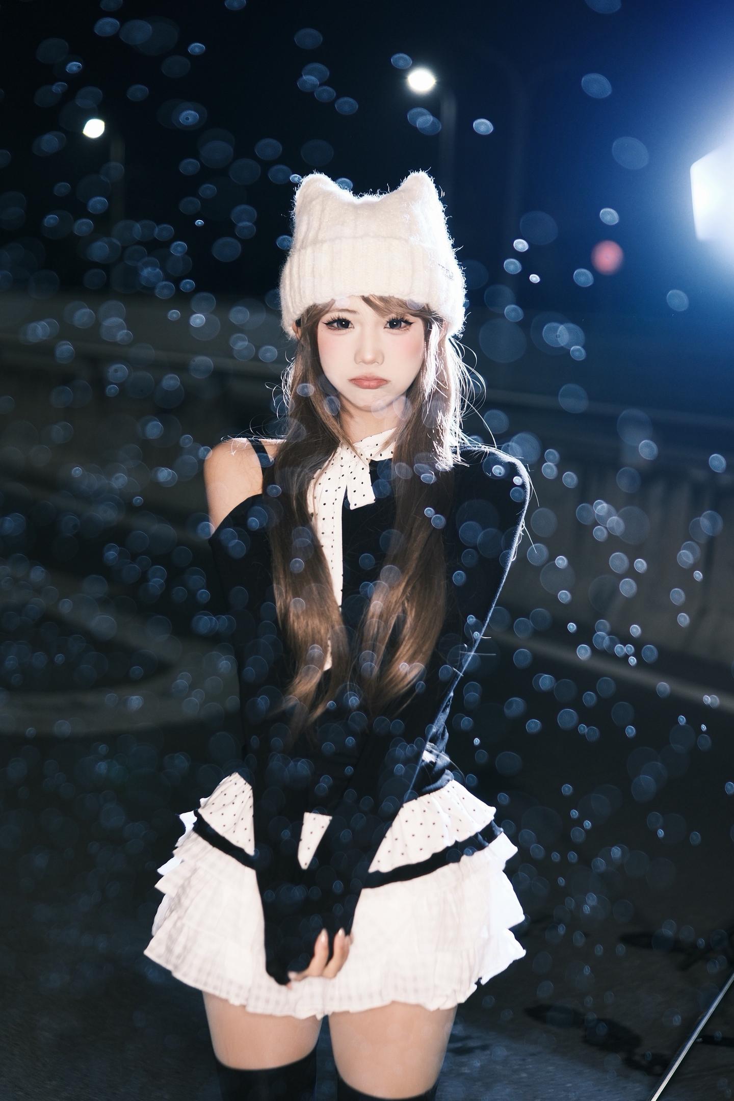 喷水壶仿雪景我也是拍上了