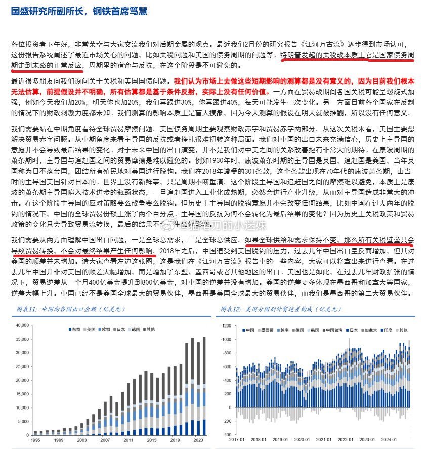 债务周期叙事 VS AI叙事，鹿死谁手？（via：曹山石曹磊） ​​​