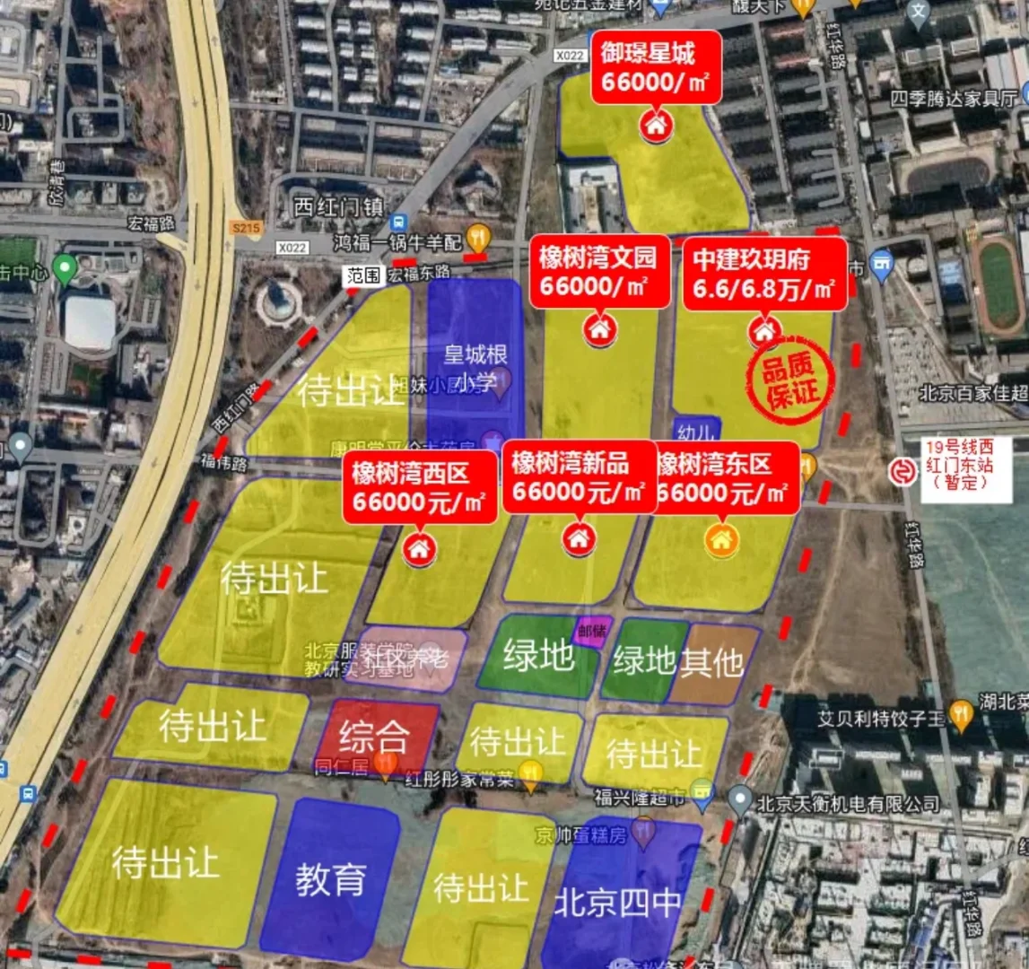 西红门中建玖玥府房源汇总