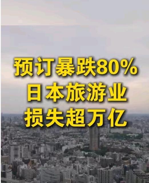 日本旅游业损失惨重，每一个中国人都应该响应国家的号召，退掉日本订票，这是起码的觉