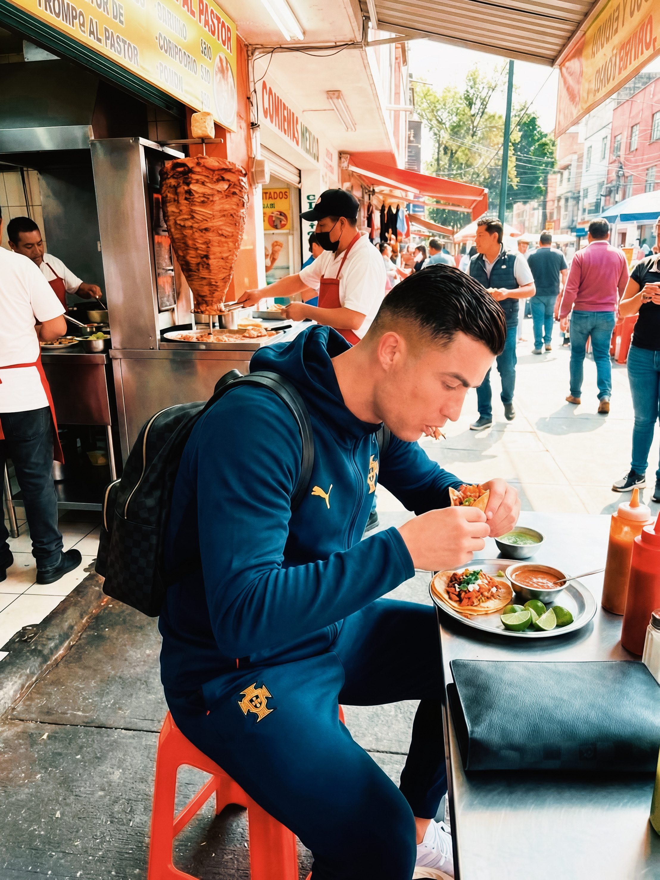 C罗C罗日常 🛑 现在的Ai真的已经无所不能了，大到人物场景合影组合，小道纸币