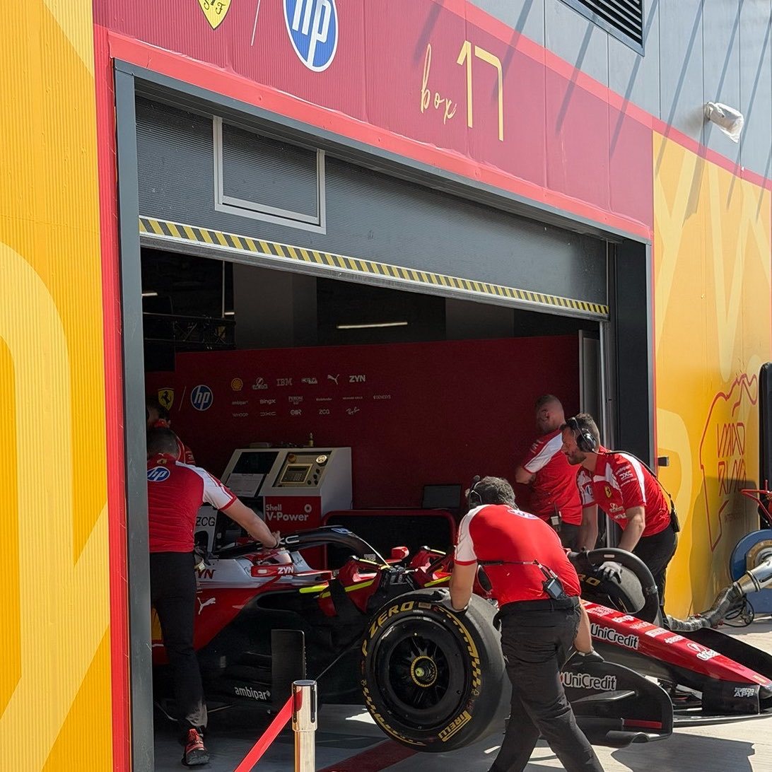 F12026F1英国大奖赛 勒克莱尔在马德里赛道测试的P房用了17号，这是巧合吗
