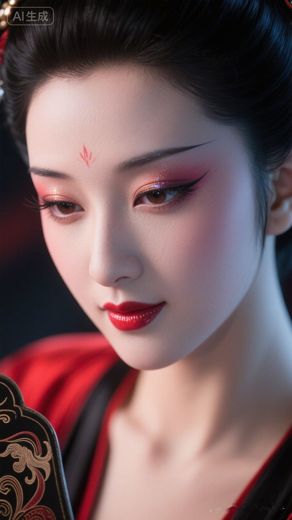 古风美女，红妆惊艳，古典韵味十足！