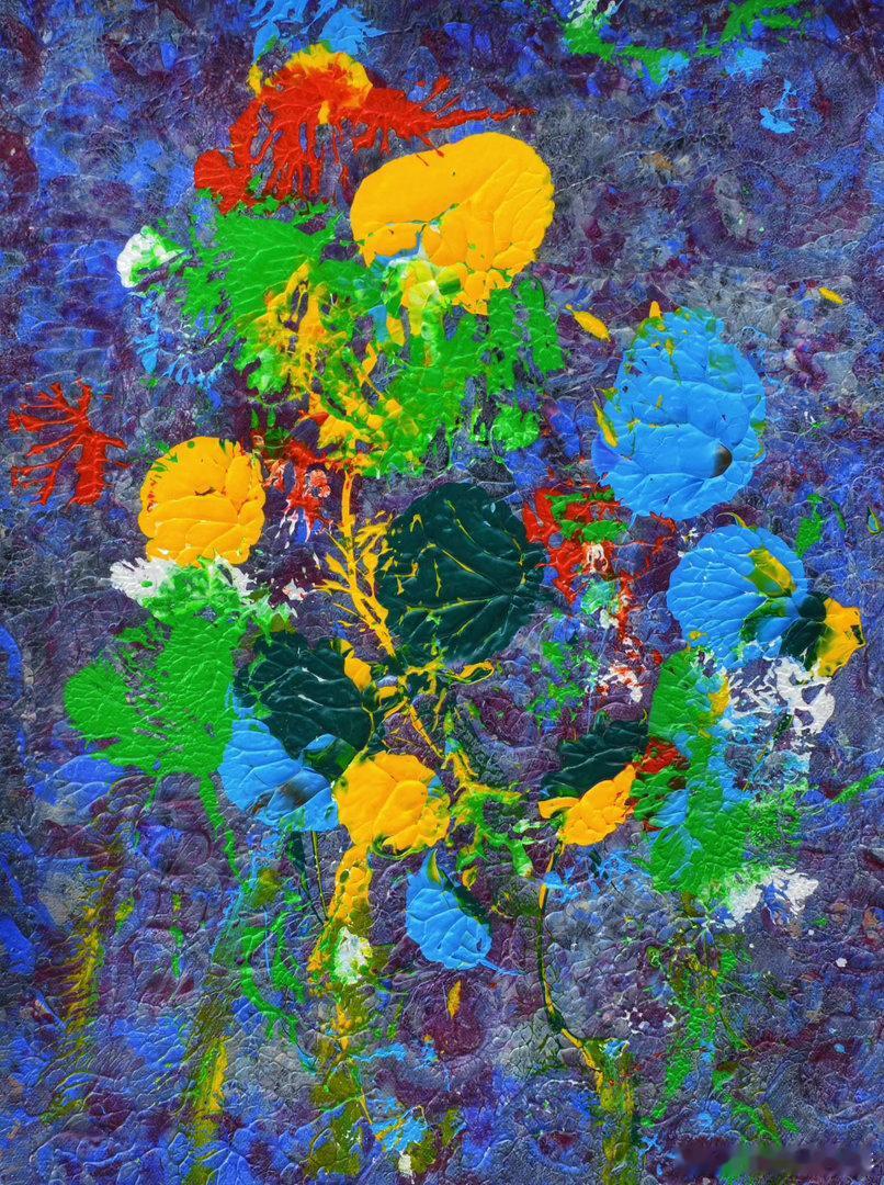 摄影人  王鹭佳：2021油画作品。油画王鹭佳