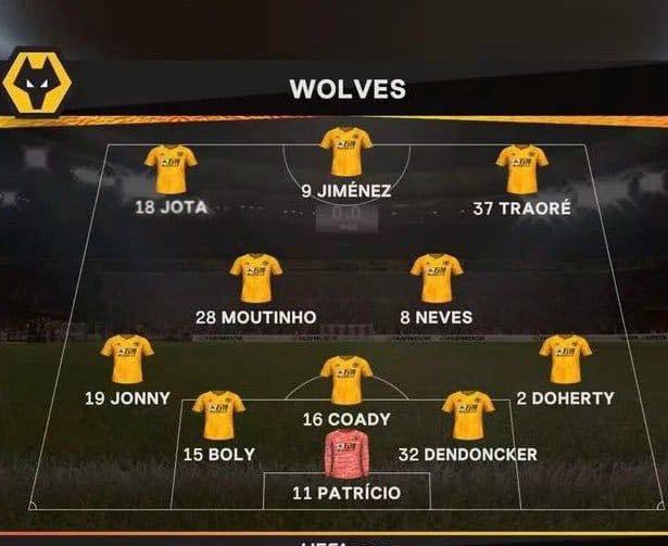 18轮2分的狼队，会怀念这个阵容吧英超狼队