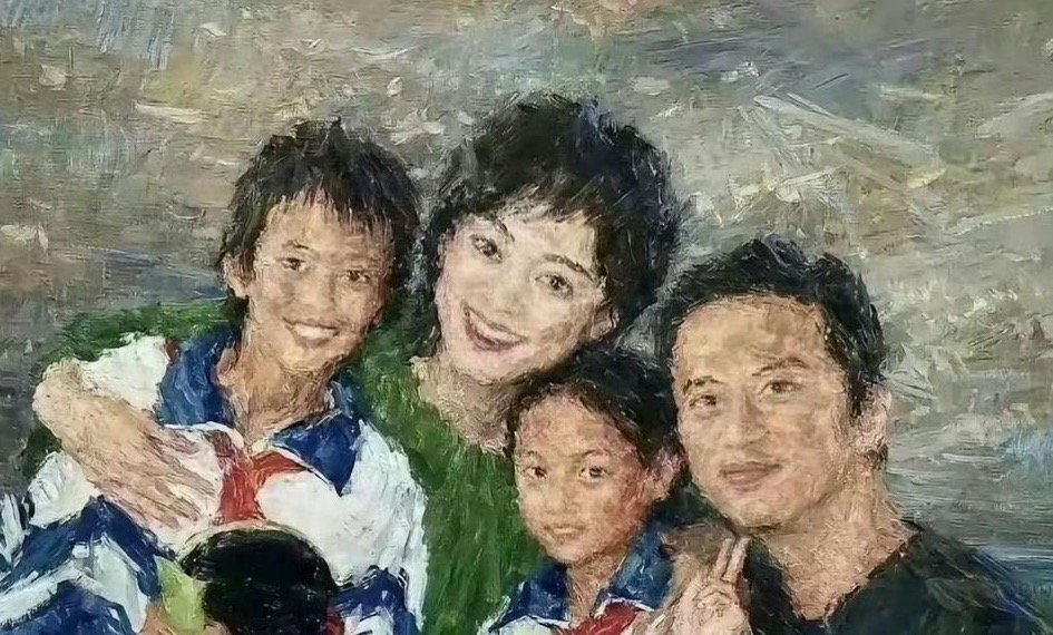 孙俪的绘画水平，王诗龄看了都要叫师傅。 