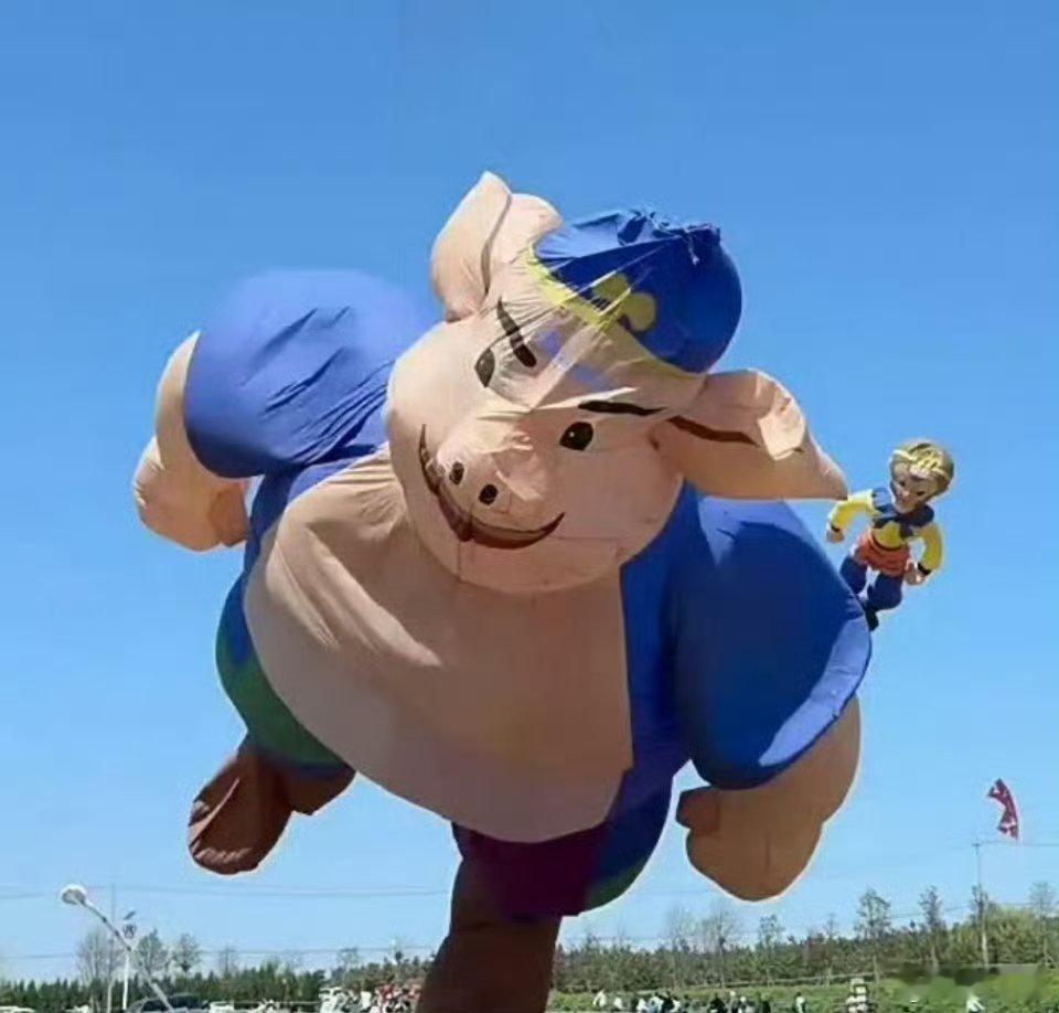 潍坊从来不放没有想象力的风筝风筝算是放潍坊玩明白了在潍坊的天空下，每一只风筝都是