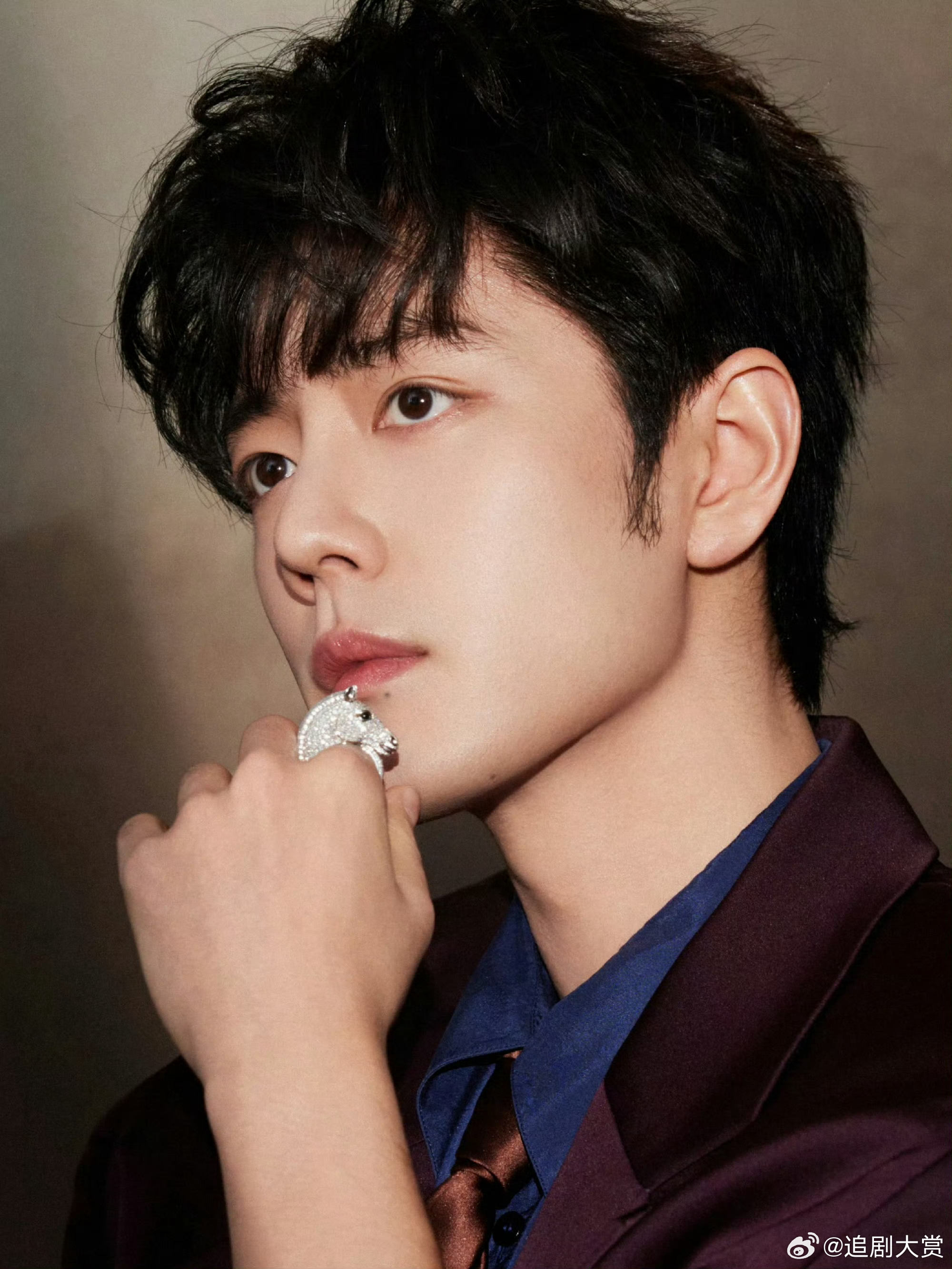 肖战的戒指肖战的戒指好大一个马头，马年戴马戒指红红火火