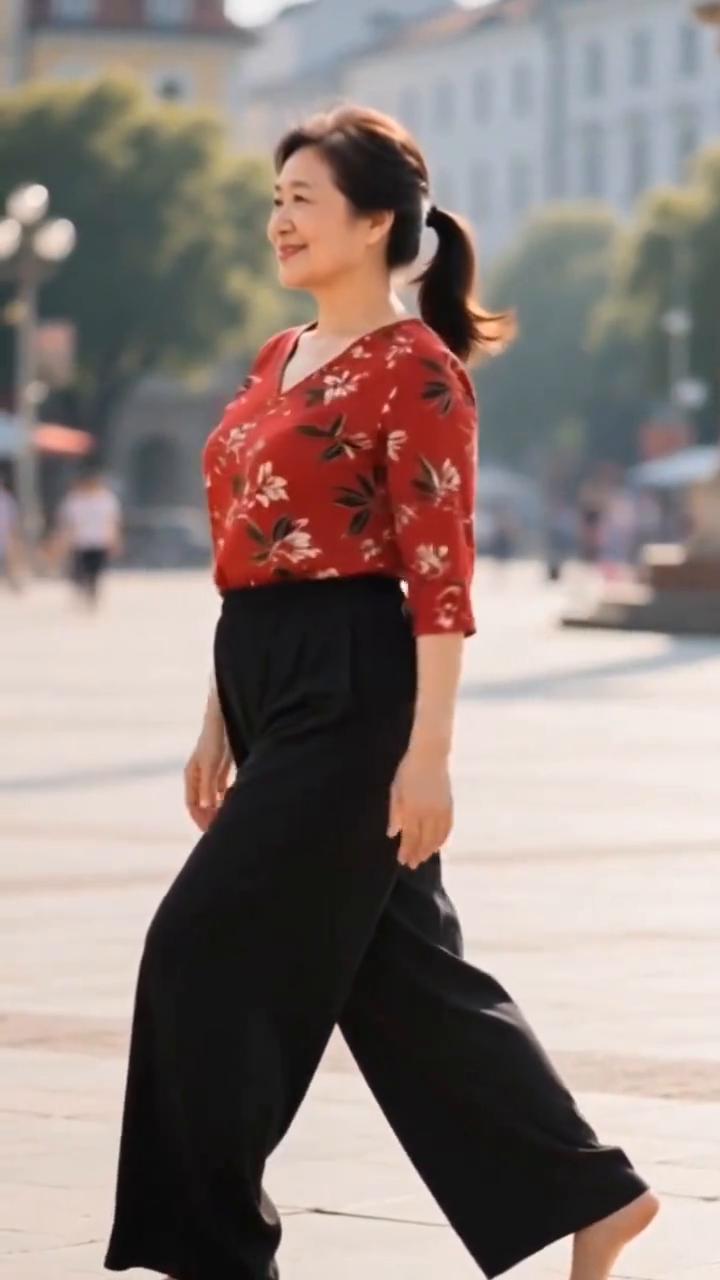 简单零基础秧歌全套动作，老少皆宜，好学好跳。
·基础站姿：双脚自然分开与肩同宽，