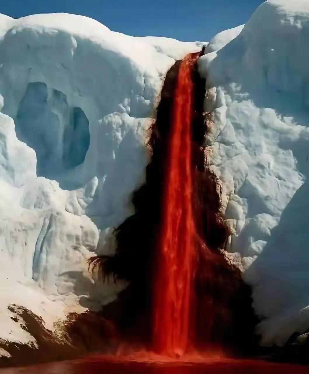 南极血瀑：冰川的“热血”与生命的倔强

诸位朋友，今儿咱们单说一桩发生在世界尽头