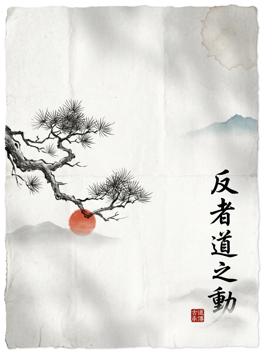 家庭运势的转折点，往往藏在“反者道之动”里
　
《道德经》里这五个字，其实是世间