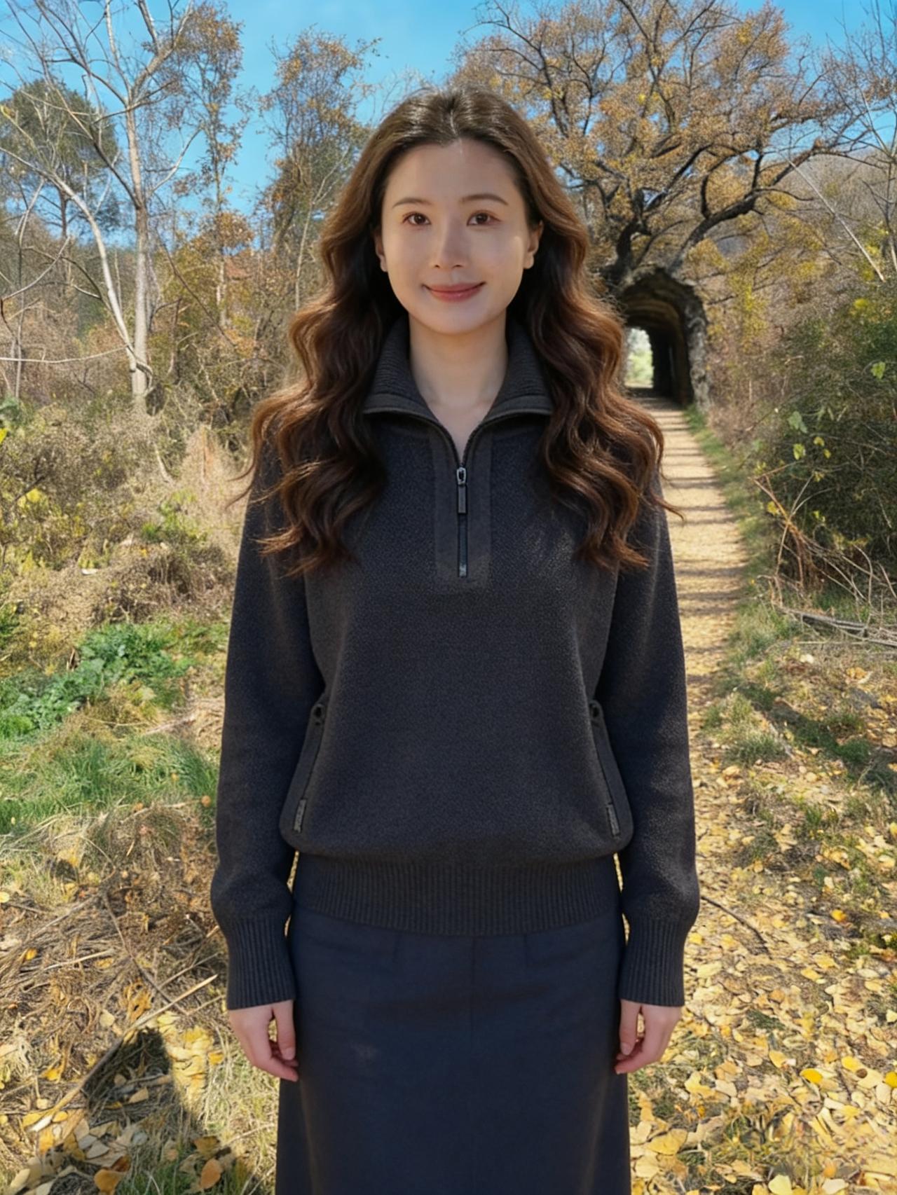 无端坠入凡尘里，惹得秋风也回头。