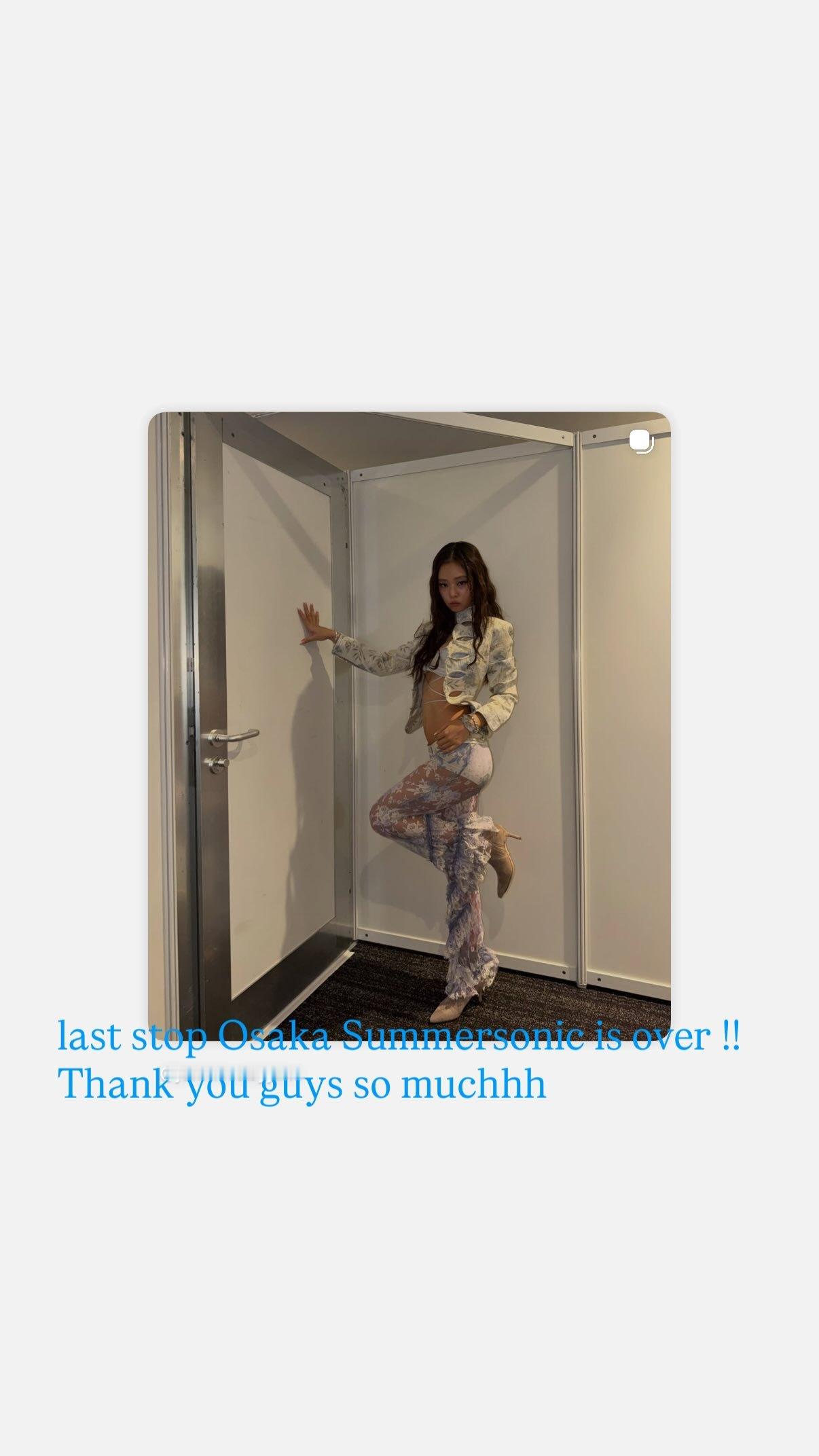 BLACKPINK  【IG】260817更新✖️SUMMER SONIC 20