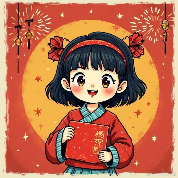 AI真好玩 🎉蛇年到，🧧红包到！祝大家新的一年，好运连连，财源广进，蛇年大吉