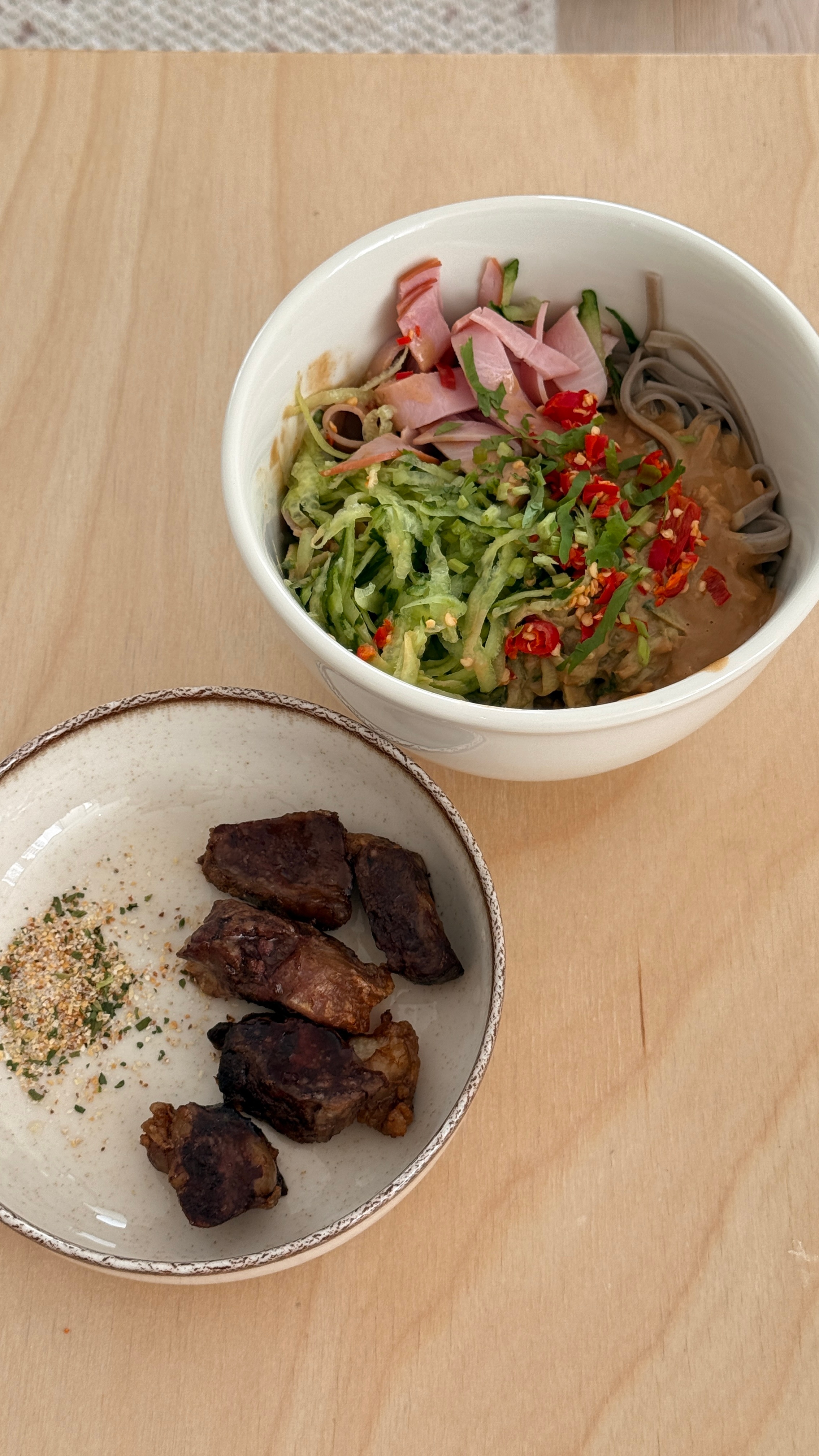 厨娘版本限时上线 麻酱凉面太美味了[干饭人] ​​​