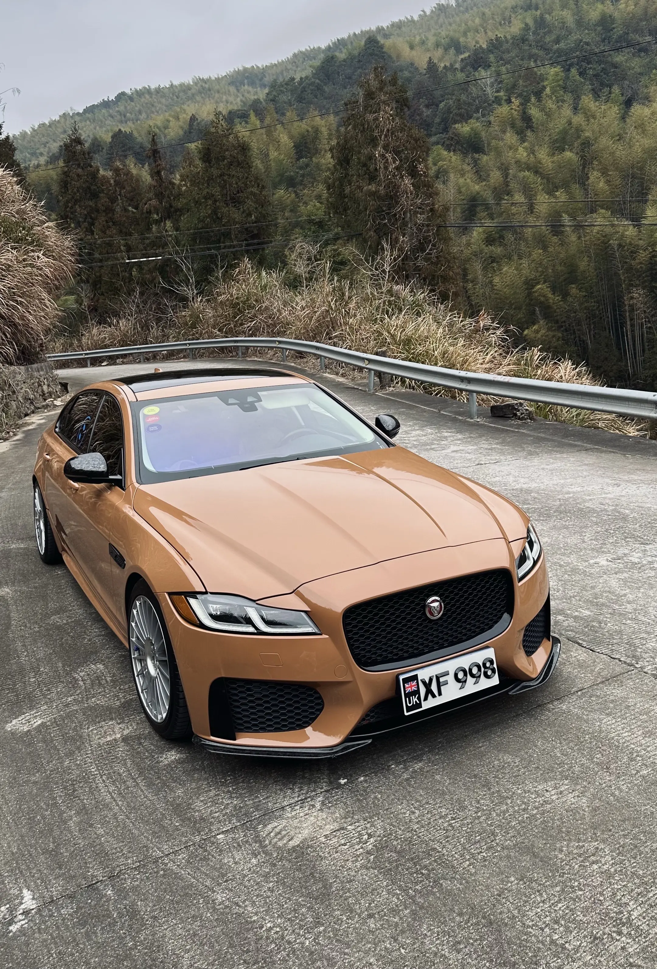 跑山，记录，Jaguar XF.