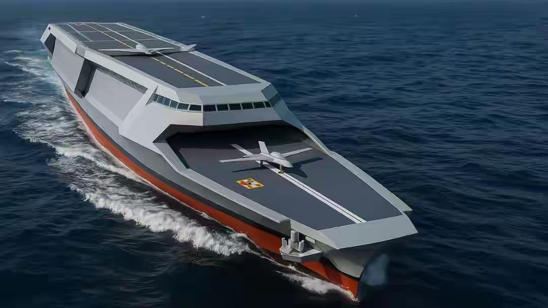 目睹韩国最新的航母设计方案后，中美等国皆陷入了沉默。
其舰岛设计摒弃了花里胡哨的