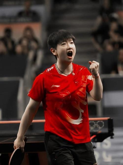 热血沸腾！乒乓球赛场上的胜利呐喊！🏓💪