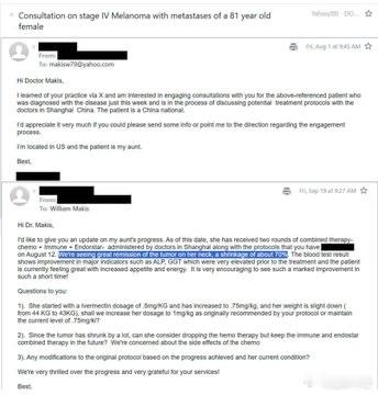 🔥🔥肿瘤专家William Makis医生分享伊维菌素 + 芬苯达唑治疗成功