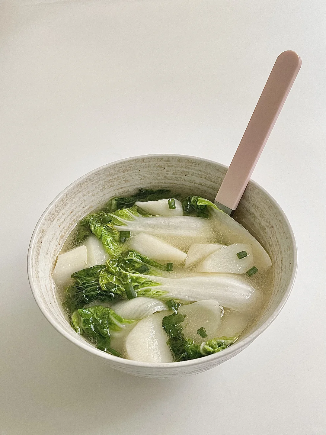 这份素汤果然简单又好喝♨️