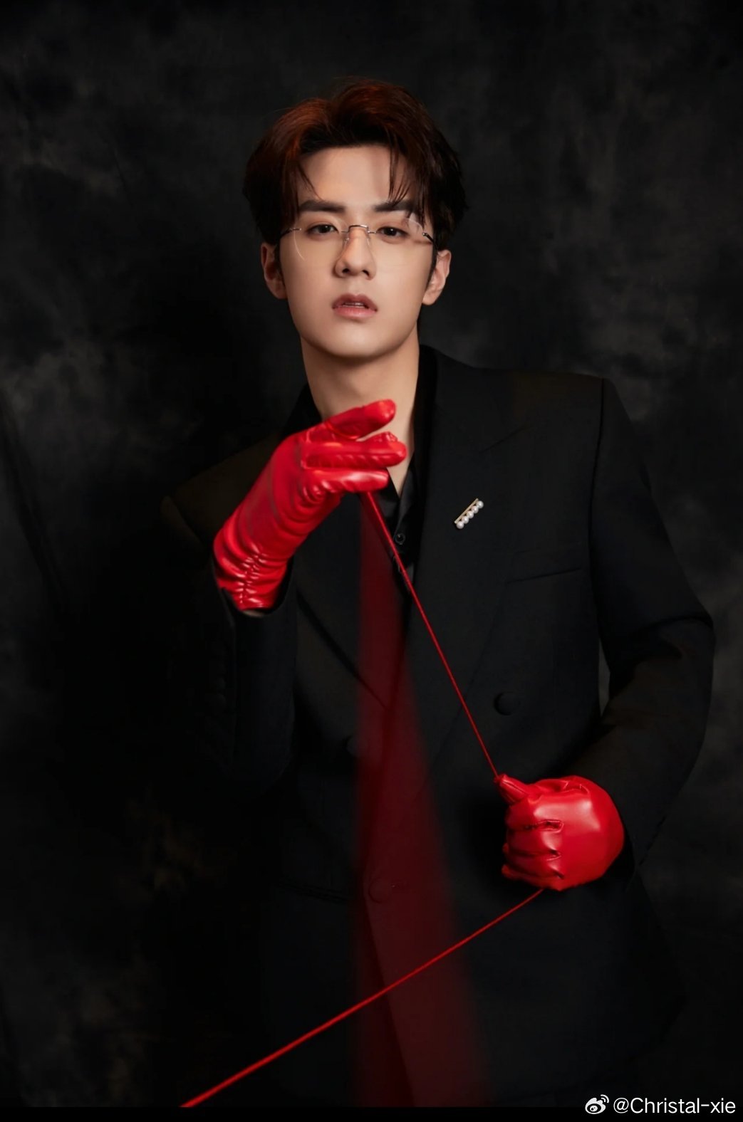 涂毓麟月老牵的红线～这照片，最好看的照片