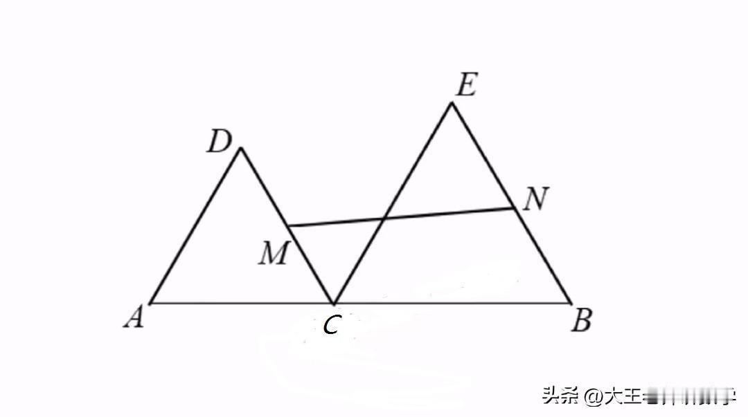 中考数学必刷题，几何题：
如图所示，已知AB=8，点C为AB上的动点，△CDA与