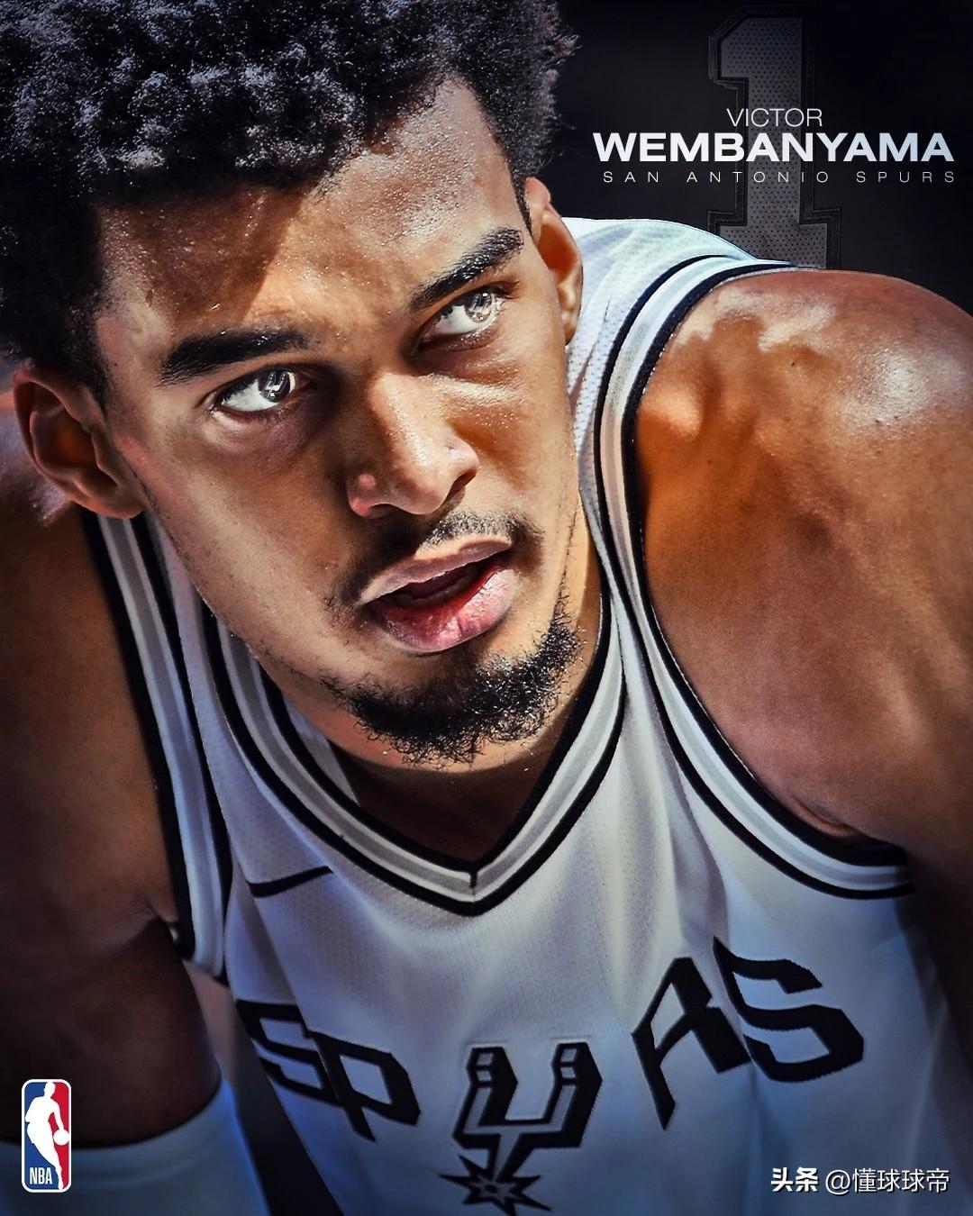 文班亚马今天要拿60+20数据？首节比赛就接近拿到20+10了！

在今天马刺与