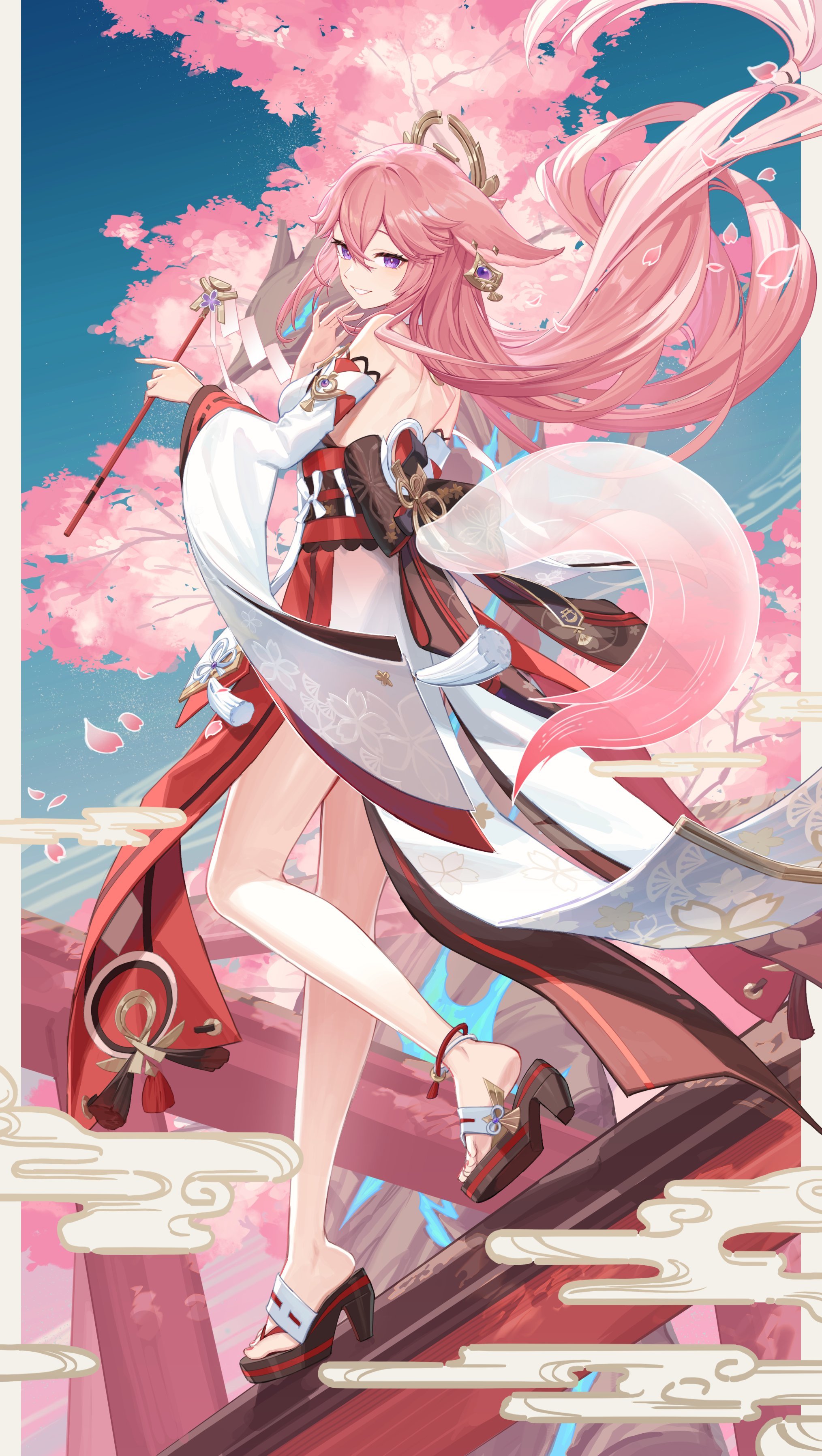 山高狐狸美～cr:画师 yu-ri#原神##原神5.1版本##游园集结令# ​​
